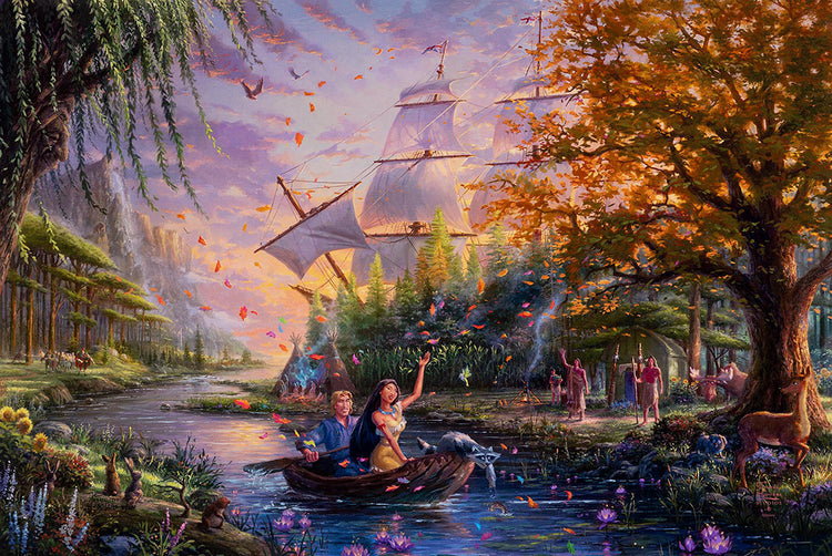 Thomas Kinkade Studios - Pocahontas (2017)