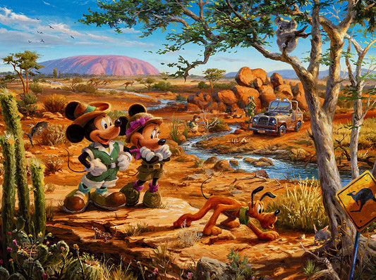 Thomas Kinkade Studios - Mickey and Minnie (2019)