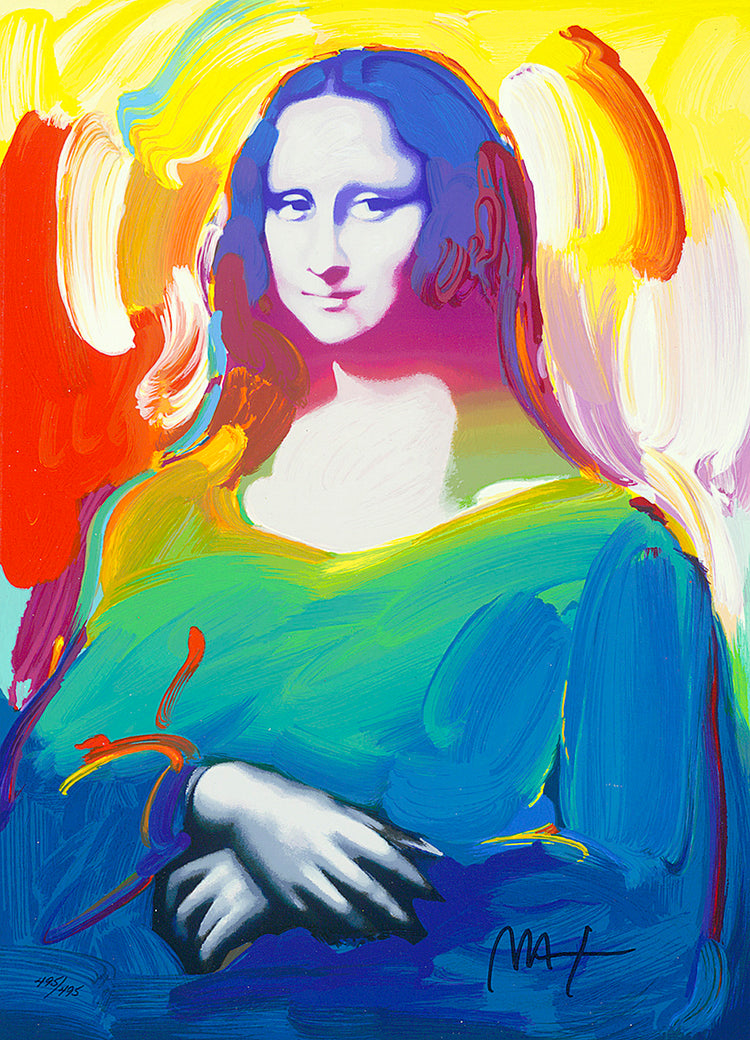 Peter Max - Mona Lisa (2018)