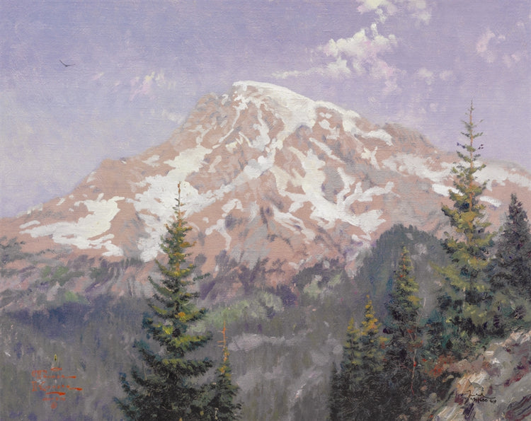 Thomas Kinkade - Mount Rainier (Medium) (1998)